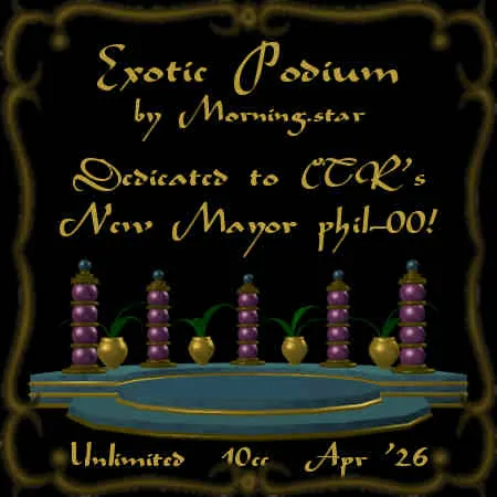 Exotic Podium(10)[0407] by Morning.star