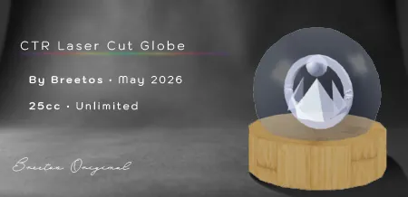 CTR Laser Cut Globe(25)[0529] by Breetos