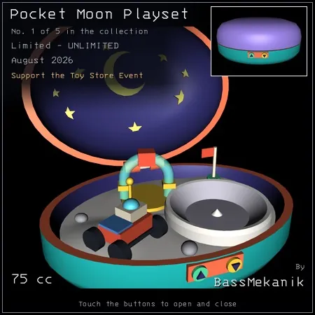 Pocket Moon Playset by BassMekanik