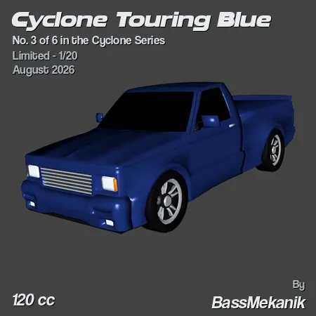 Cyclone Touring Blue by BassMekanik