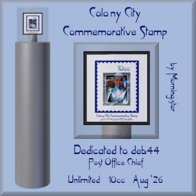 Colony City Stamp by Morning.star