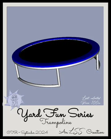 Yard Fun Trampoline(100){0505} by LSS