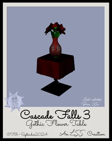 CF3 Flower Table(50){0531} by LSS