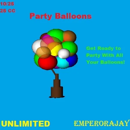 Party Balloons(25){0602} by EmperorAjay