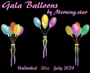 Gala Balloons(50){1031} by Morning.star