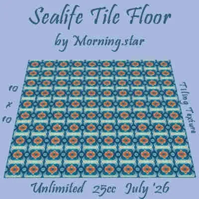 Sealife Tile Floor by Morning.star