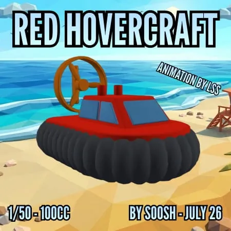 Red Hovercraft by soosh